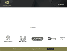 Tablet Screenshot of gowangroup.ie